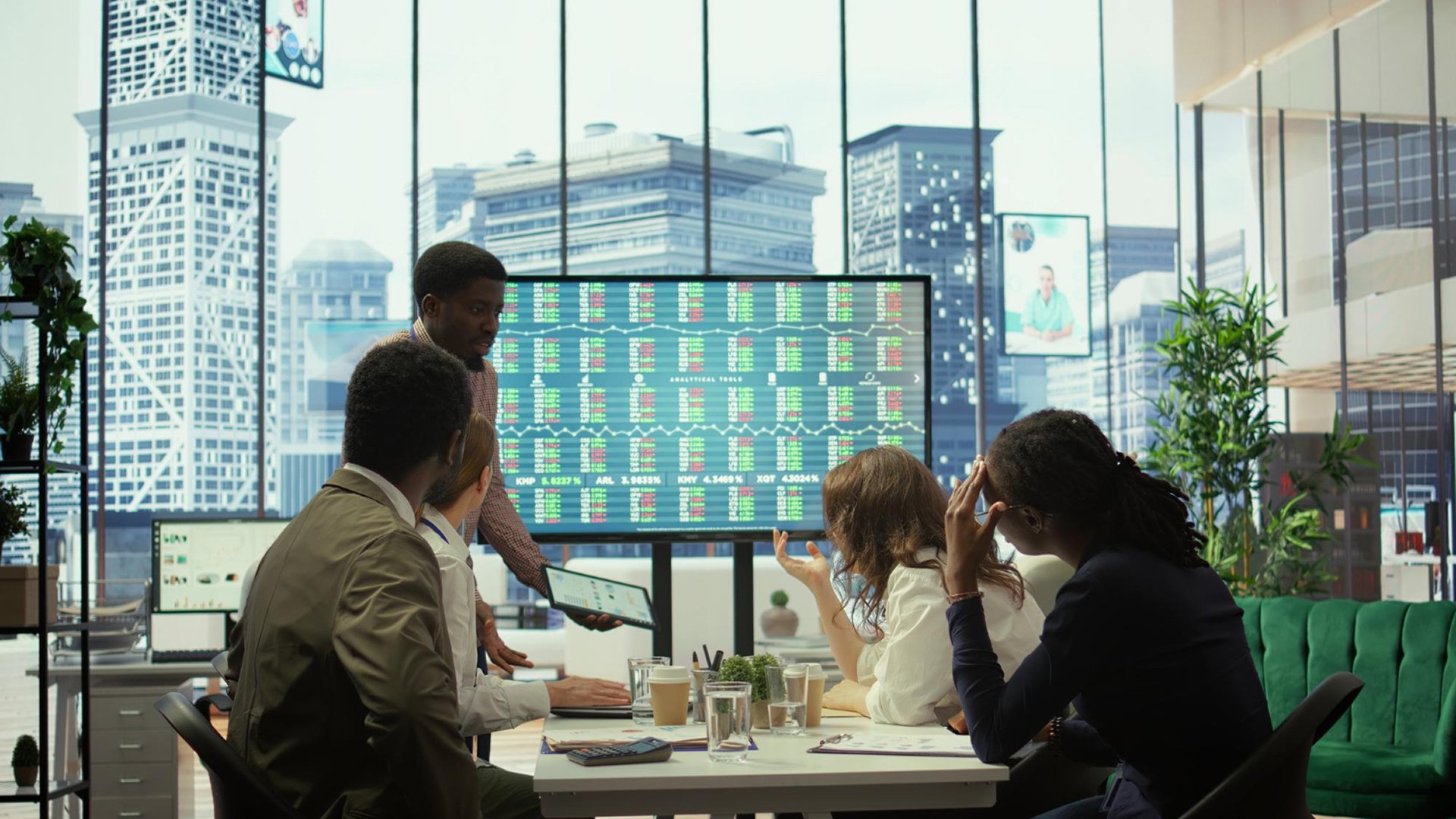 Team roadmap board balancing immediate wins and long-term initiatives